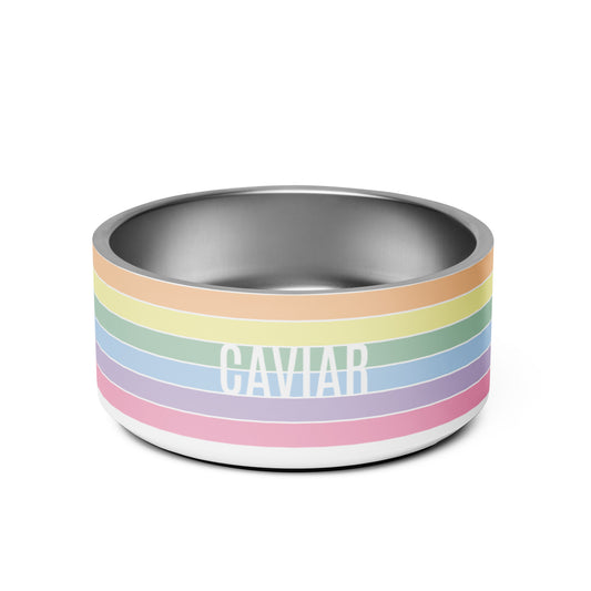 Pet Bowl "CAVIAR" in Fun Fetti Colours