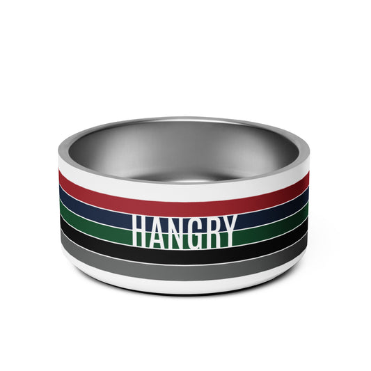 Pet Bowl "HANGRY" in Francis XI Classic Colours