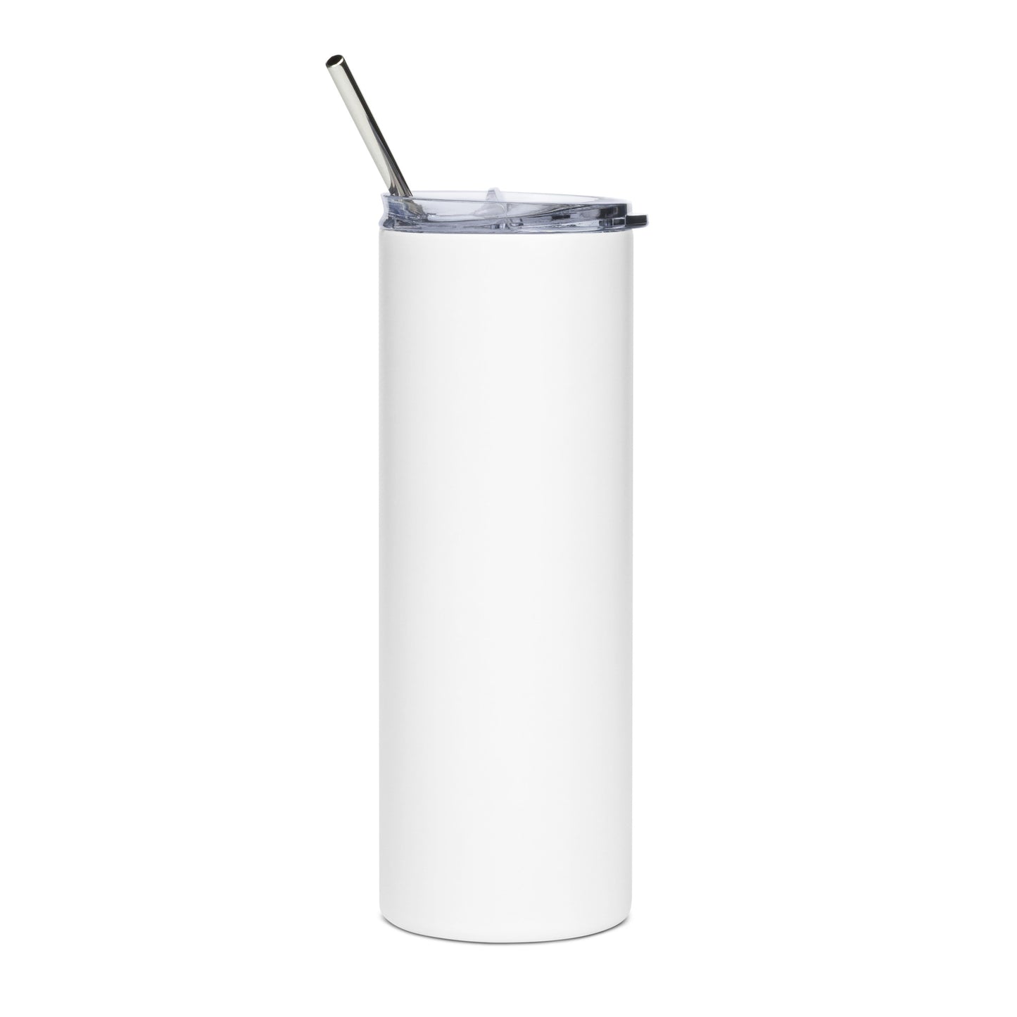 Tall Tumbler "GOOD TYME STABLES" in Basic Black on Classic White